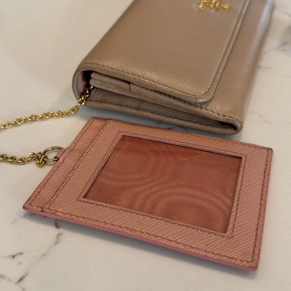 Prada Saffiano leather wallet